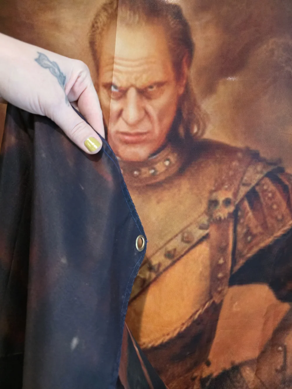 Vigo Ghostbusters 2 Wall Tapestry - Brown/Gold Home Wall Decor